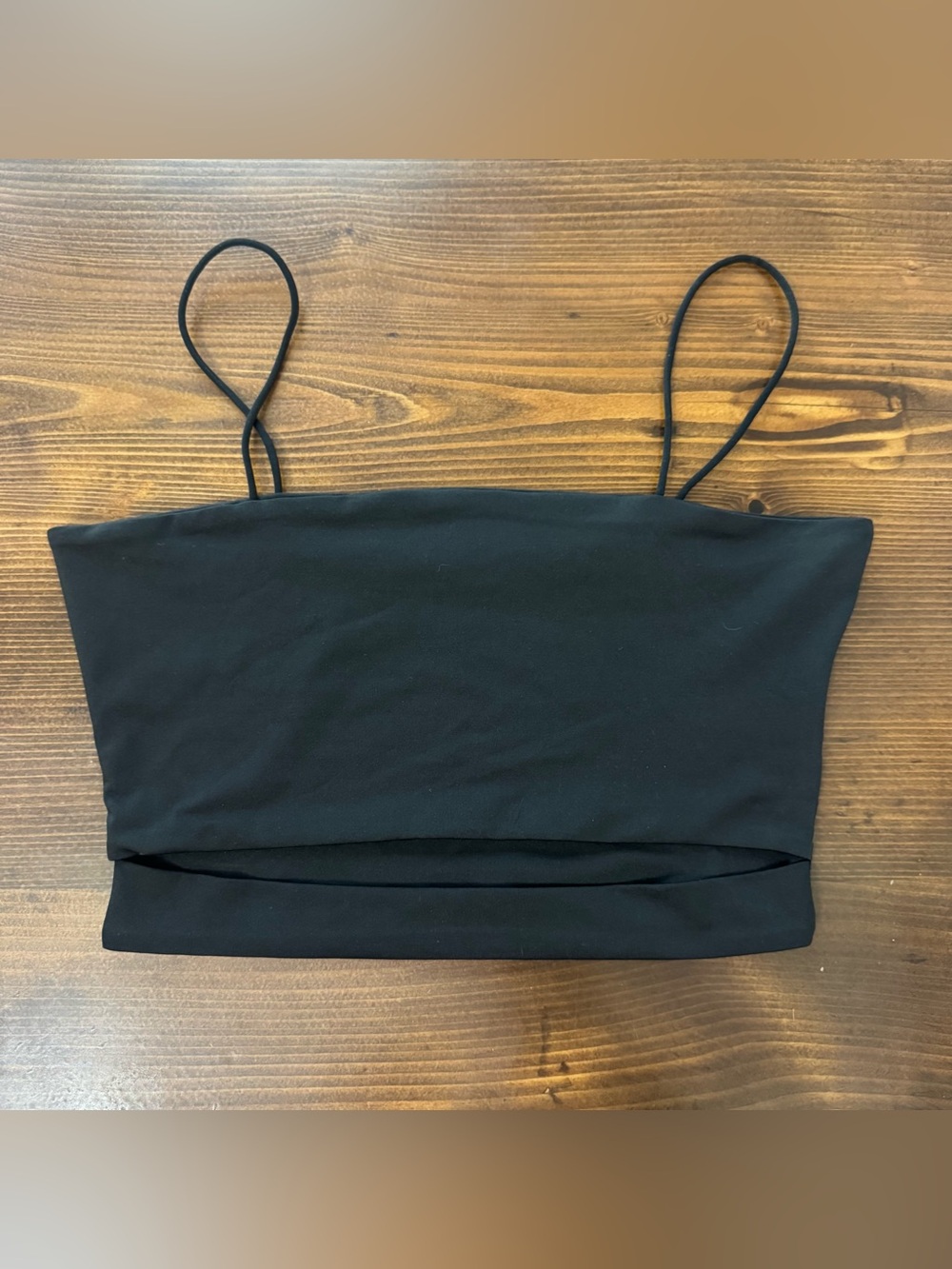Shein crop top with spaghetti straps. XS